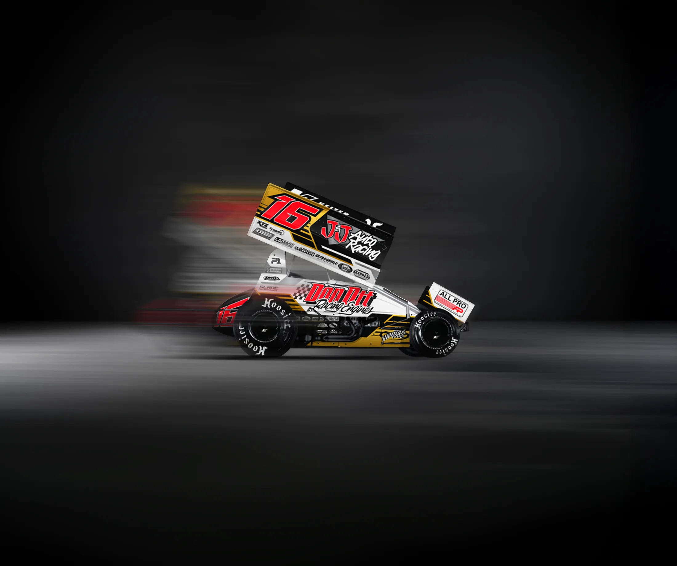 410 Sprint Car – Retouched Photo 1